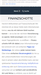 Mobile Screenshot of finanzschotte.de